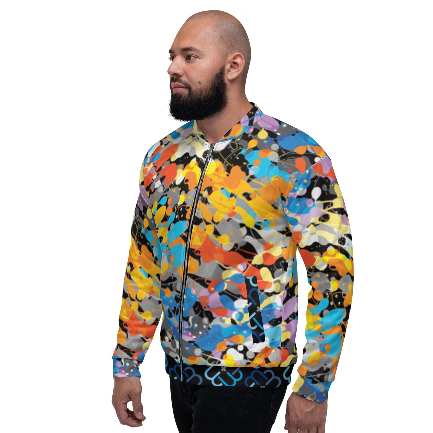 M4 Graffiti Unisex Bomber Jacket