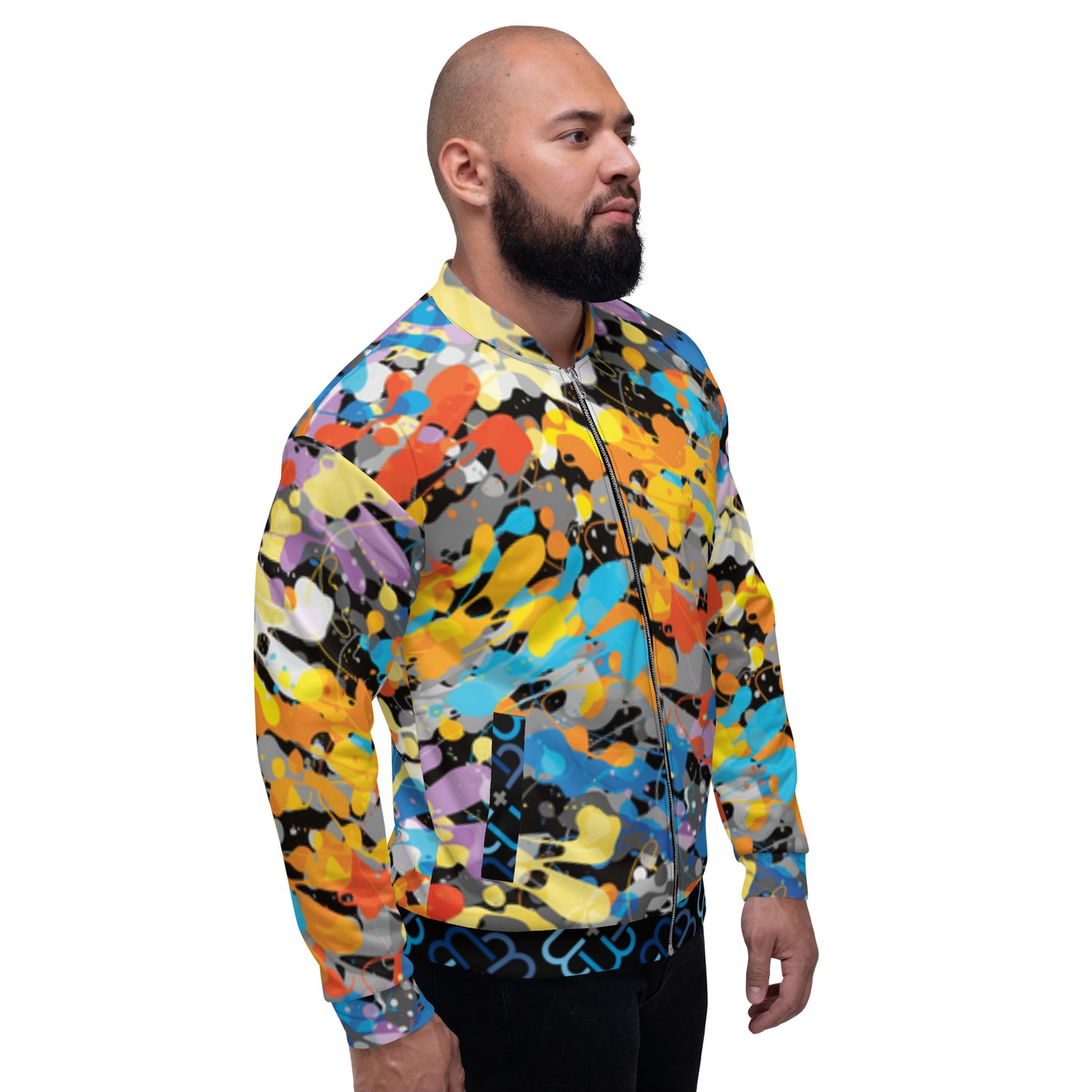 M4 Graffiti Unisex Bomber Jacket